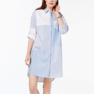 Tommy Hilfiger Patchwork Shirt Dress